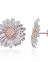 Silver stud earrings. Photo Nr. 1