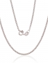 Silver chain Curb 2 mm, diamond cut. Photo Nr. 1