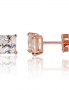 Gold classic studs earrings. Photo Nr. 1