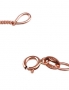 Gold chain Curb 1 mm, diamond cut. Photo Nr. 2