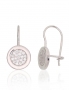 Silver hook earrings. Photo Nr. 1