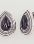 Silver earrings with english lock. Photo Nr. 1