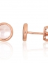 Silver stud earrings. Photo Nr. 1