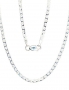 Silver chain Marina 2 mm, diamond cut. Photo Nr. 1