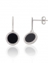 Silver stud earrings. Photo Nr. 1