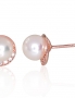 Gold classic studs earrings. Photo Nr. 1