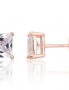 Silver stud earrings. Photo Nr. 1