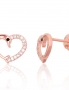 Silver stud earrings. Photo Nr. 1