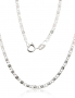 Silver chain Snail 2,1 mm, diamond cut. Photo Nr. 1