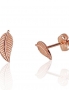Gold classic studs earrings. Photo Nr. 1