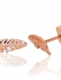 Gold classic studs earrings. Photo Nr. 1