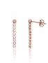 Silver stud earrings. Photo Nr. 1