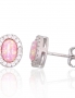 Silver stud earrings. Photo Nr. 1