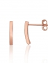 Silver stud earrings. Photo Nr. 1