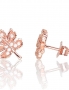 Silver stud earrings. Photo Nr. 1
