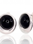 Silver earrings with english lock. Photo Nr. 1