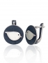 Silver earrings with english lock. Photo Nr. 1