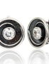 Silver earrings with english lock. Photo Nr. 1