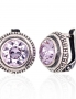 Silver earrings with english lock. Photo Nr. 1