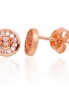 Silver stud earrings. Photo Nr. 1