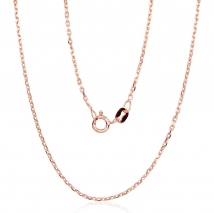 Sudraba ķēdīte Enkurs 1.2 mm, dimantu apstrādājums