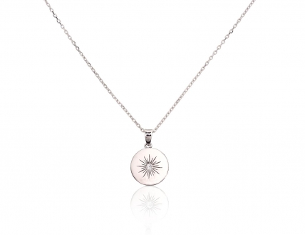 Silver necklace. Photo Nr. 1