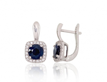 Silver earrings. Photo Nr. 1