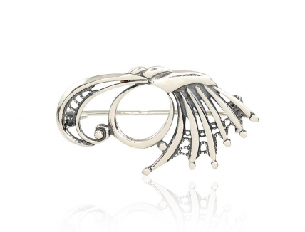 Silver brooch. Photo Nr. 1