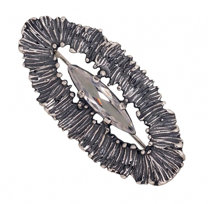Silver brooch. Photo Nr. 1