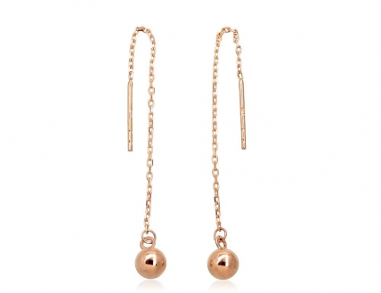 Gold Earrings. Photo Nr. 1