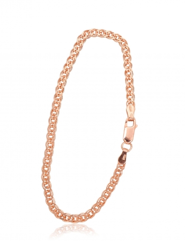 Silver chain Mona Liza 3.1 mm, diamond cut. Photo Nr. 1
