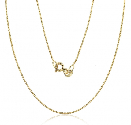 Gold chain Venice 0.8 mm, diamond cut. Photo Nr. 1