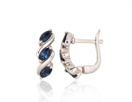 Silver earrings. Photo Nr. 1