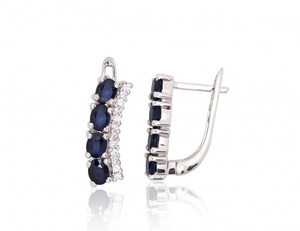 Silver earrings. Photo Nr. 1