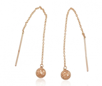 Gold Earrings. Photo Nr. 1