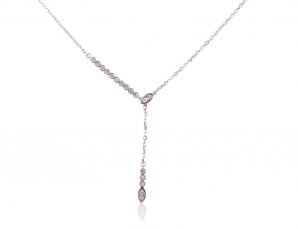 Silver necklace. Photo Nr. 1