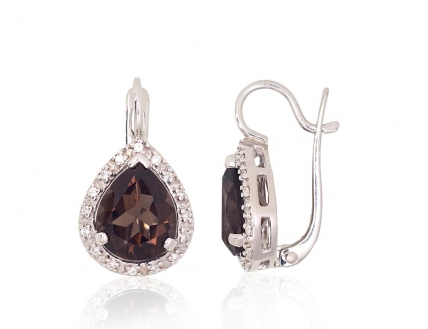 Silver earrings. Photo Nr. 1