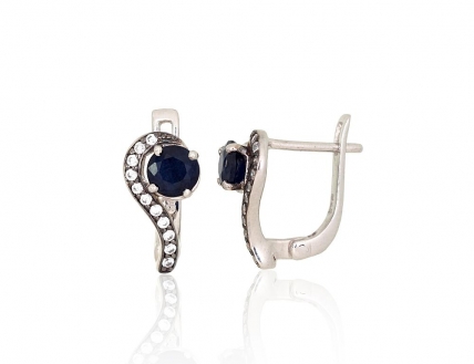Silver earrings. Photo Nr. 1