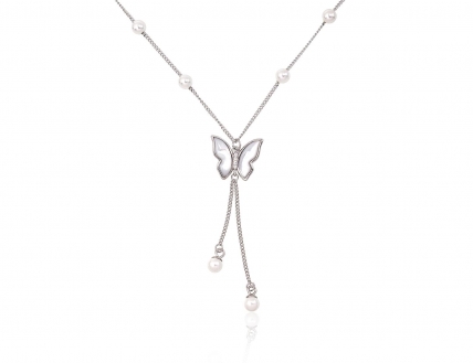 Silver necklace. Photo Nr. 1
