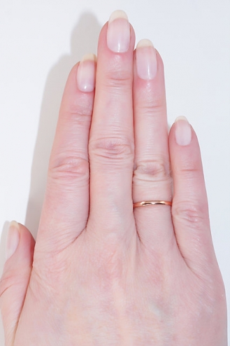 Gold wedding ring. Photo Nr. 3