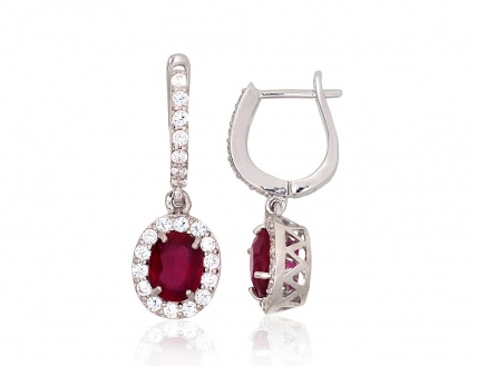 Silver earrings. Photo Nr. 1