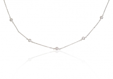 Silver necklace. Photo Nr. 1