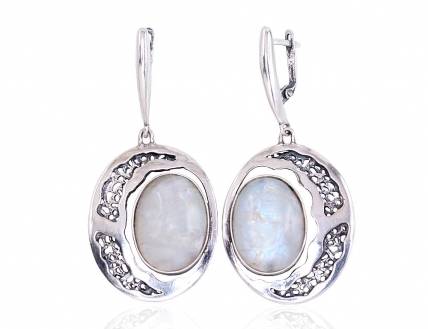Silver earrings. Photo Nr. 1