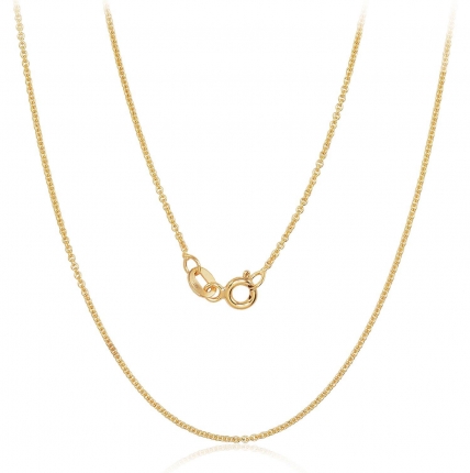 Gold chain Anchor 0.9 mm. Photo Nr. 1