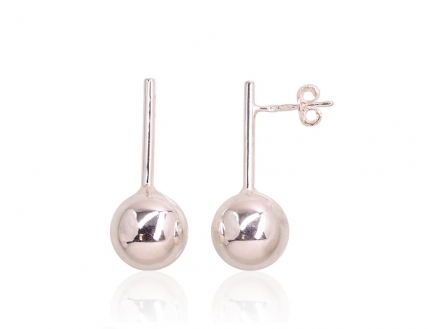 Silver earrings. Photo Nr. 1