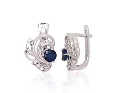 Silver earrings. Photo Nr. 1