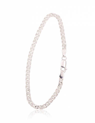 Silver chain Mona Liza 3.1 mm, diamond cut. Photo Nr. 1