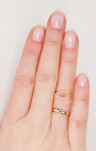 Gold wedding ring. Photo Nr. 3