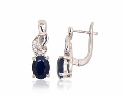 Silver earrings. Photo Nr. 1