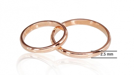 Gold wedding ring. Photo Nr. 2